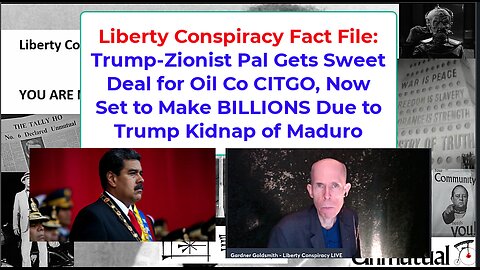 Fact File: Trump-Israel Pal Might Make Oodles After US-Venezuela Attack
