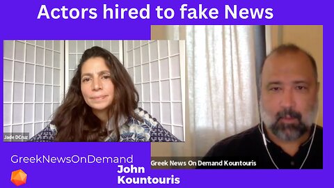 Actors Hired to Fake News