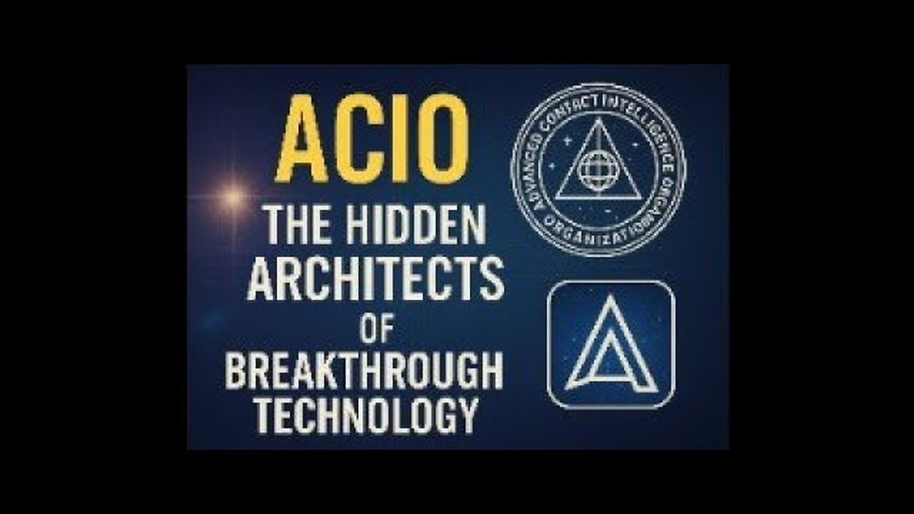 Intel update: ACIO: The Hidden Architects of Breakthrough Technology