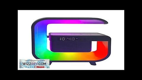 G3 Mini 10W Wireless Charger Stand bluetooth Speaker with RGB Light LED Review