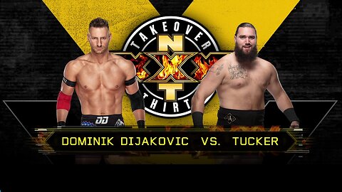 WWE 2k22 Dominik Dijakovic vs Tucker