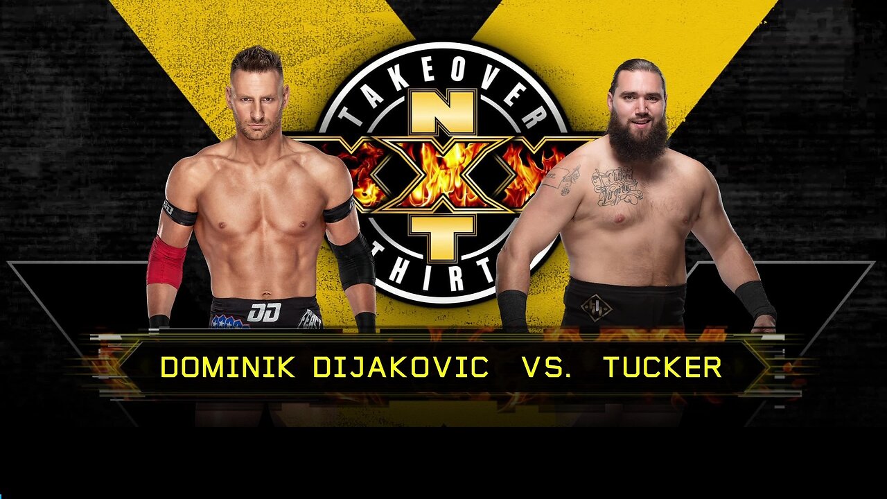 WWE 2k22 Dominik Dijakovic vs Tucker