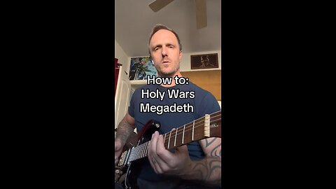 How to play: Holy Wars - Megadeth