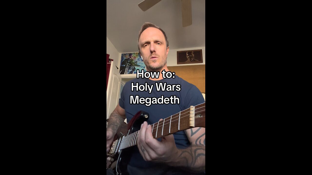 How to play: Holy Wars - Megadeth