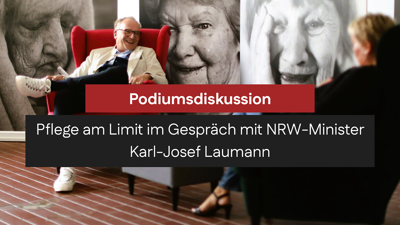 Podiumsdiskussion: Pflege am Limit im Gespräch mit NRW-Minister Karl-Josef Laumann