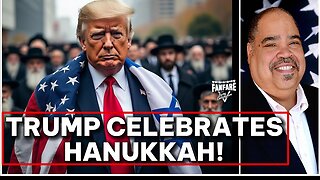 LIVE BREAKING NEWS: President Trump Celebrates Hanukkah! And More News