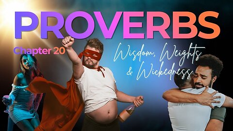 Book of Proverbs Chapter 20 (Wisdom, Weights & Wickedness)