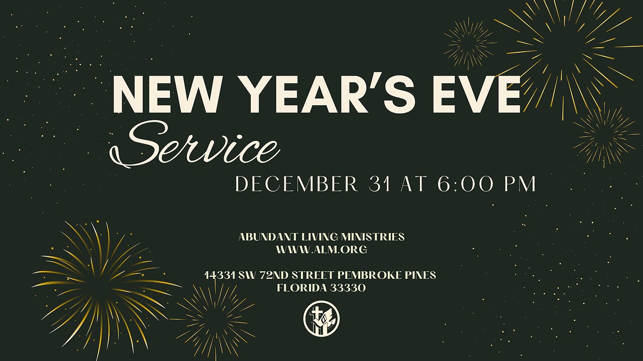 New Years Eve Service | 12-31-24 | ALM