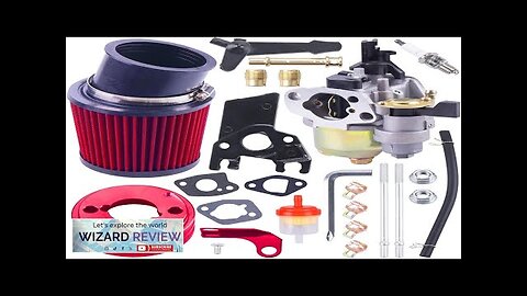 High Performance Upgraded Carburetor Air Filter adapter Intake Spark Plug Kit fit Review