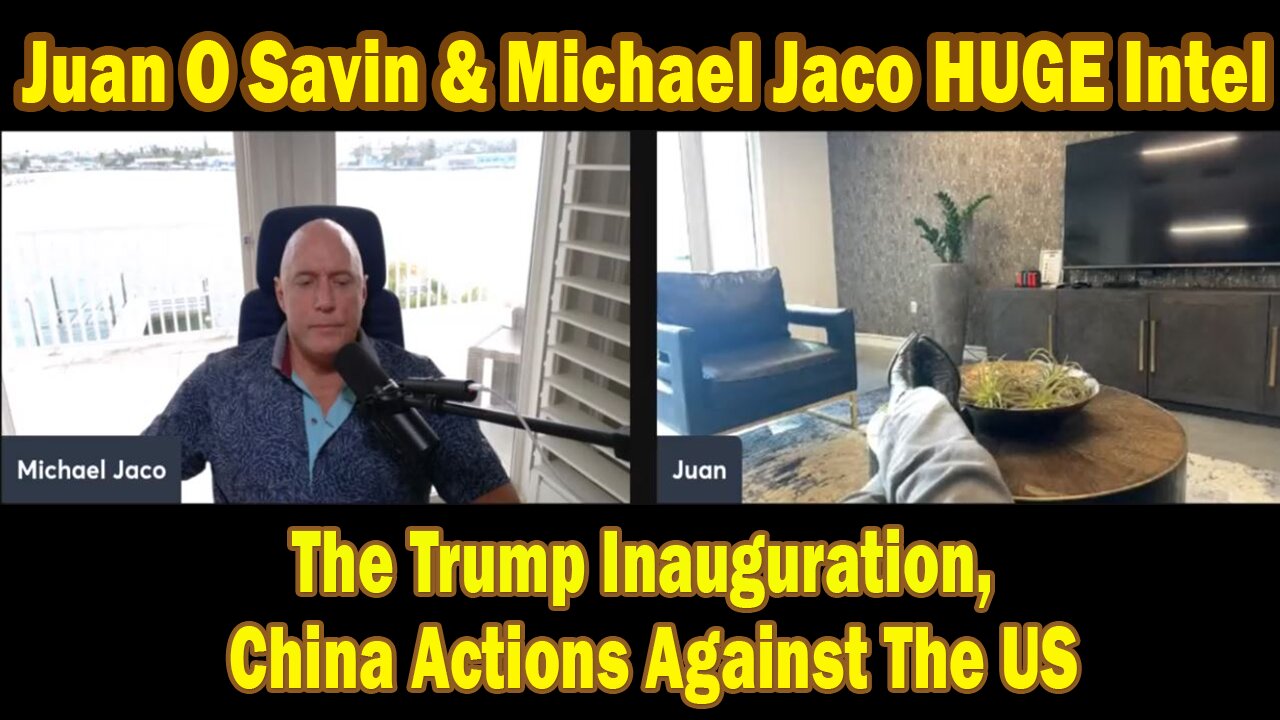 Juan O Savin HUGE Intel 1/14/25: "Breaking News By Juan O Savin & Michael Jaco"