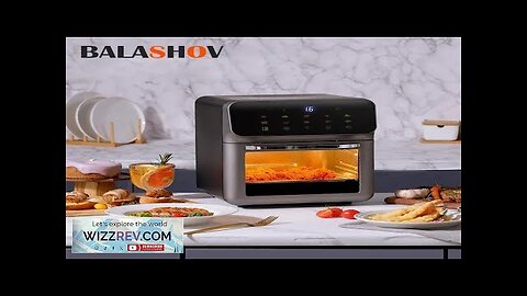 12L Electric Air Fryer Large Capacity Convection Oven Deep Fryer Without Oil Review