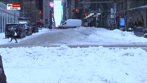 Dangerous snowstorm kills more than 10 people and batters the US