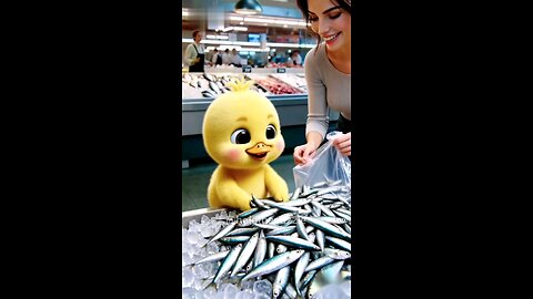 Duckling Chefs Prepare Culinary Masterpiece #animal cooking