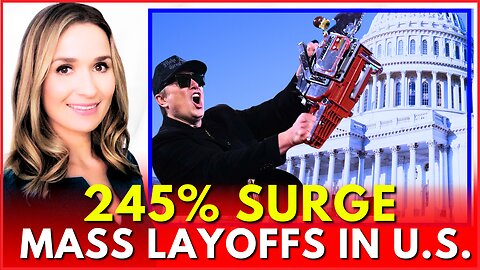 🚨SHOCKING 245% Spike in Layoffs as Musk Vows to "Save" $1 Trillion While Sending Billions Overseas