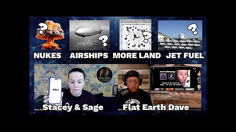 Stacey and Sage talk to Flat Earth Dave