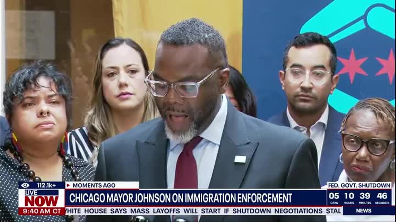 Mayor Johnson Announces ‘ICE Free Zones’ in Chicago: ‘We Need ICE out of Our City!’
