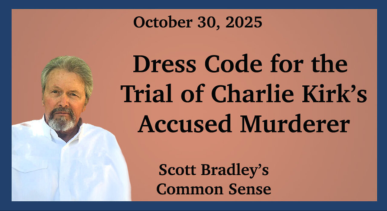 Dress Code for the Trial of Charlie Kirk's Accused Murderer