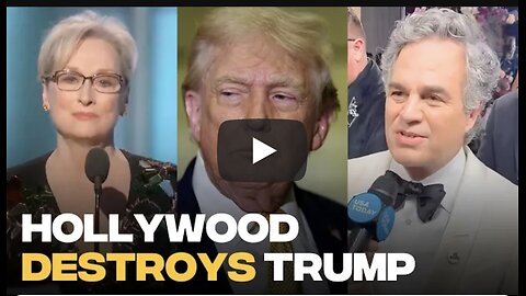 Hollywood actors absolutely destroy Donald Trump at the Golden Globes