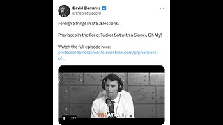 David K. Clements Wow Nicely told! | Tucker sat at the Table with a Sinner