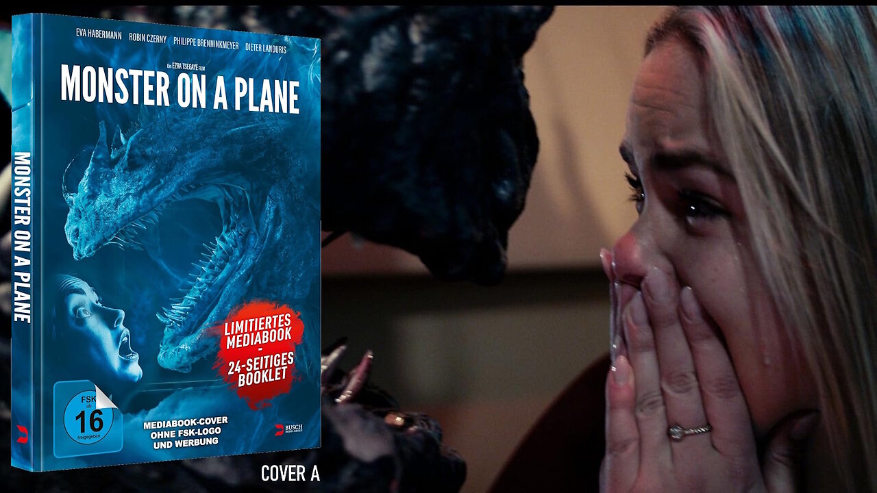 Monster on a Plane [Blu-ray & DVD Mediabook - Cover A]