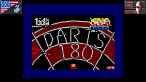 180 Darts (Amstrad CPC - Attract Mode) [EU Only]