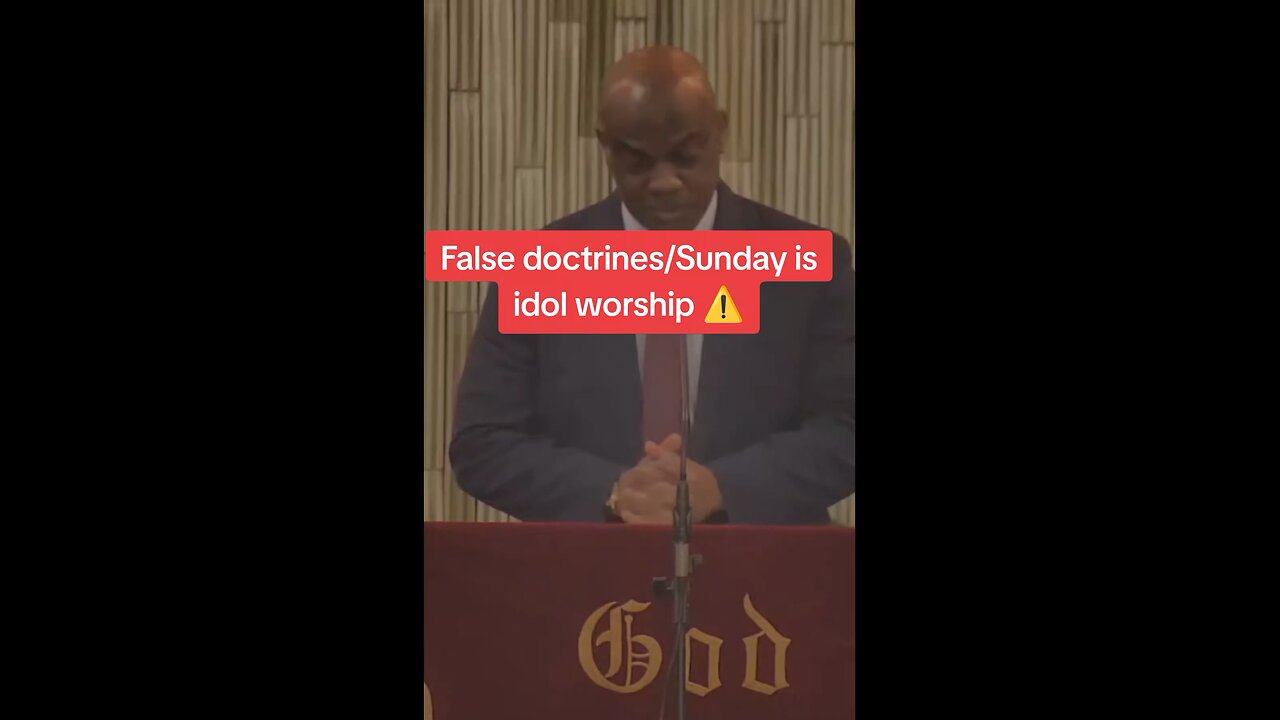 Sunday is Idol worship!