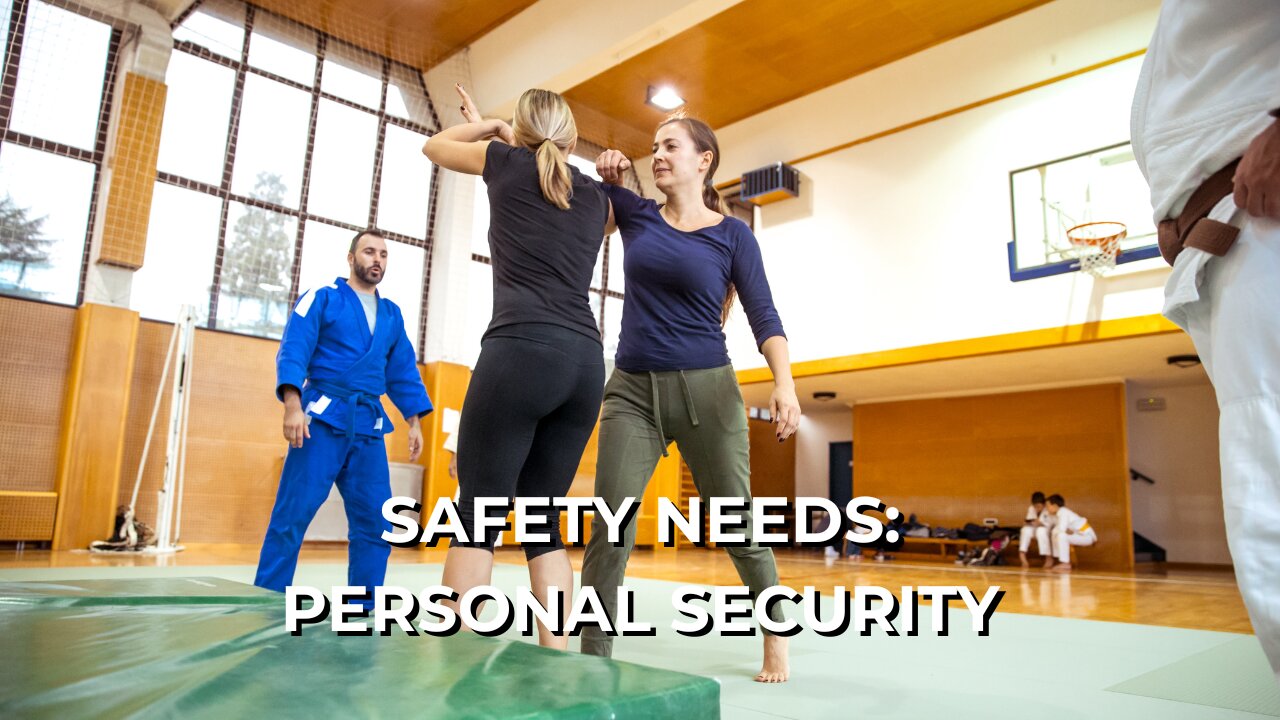 LOG#60 – Maslow: Safety Needs - Personal Security