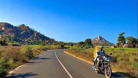 a travel video from Indian village