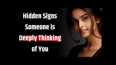 Hidden Signs Someone is Deeply Thinking of You || Psychology Facts || ABC Quotes.