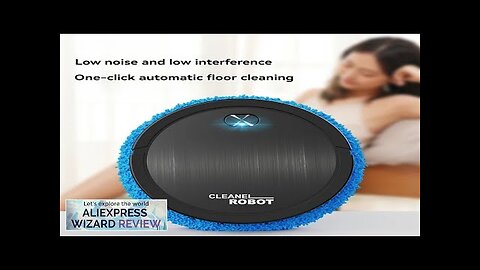 The New Generation of Intelligent Floor Mopping Robots Silent Floor Scrubber Cleaning Review