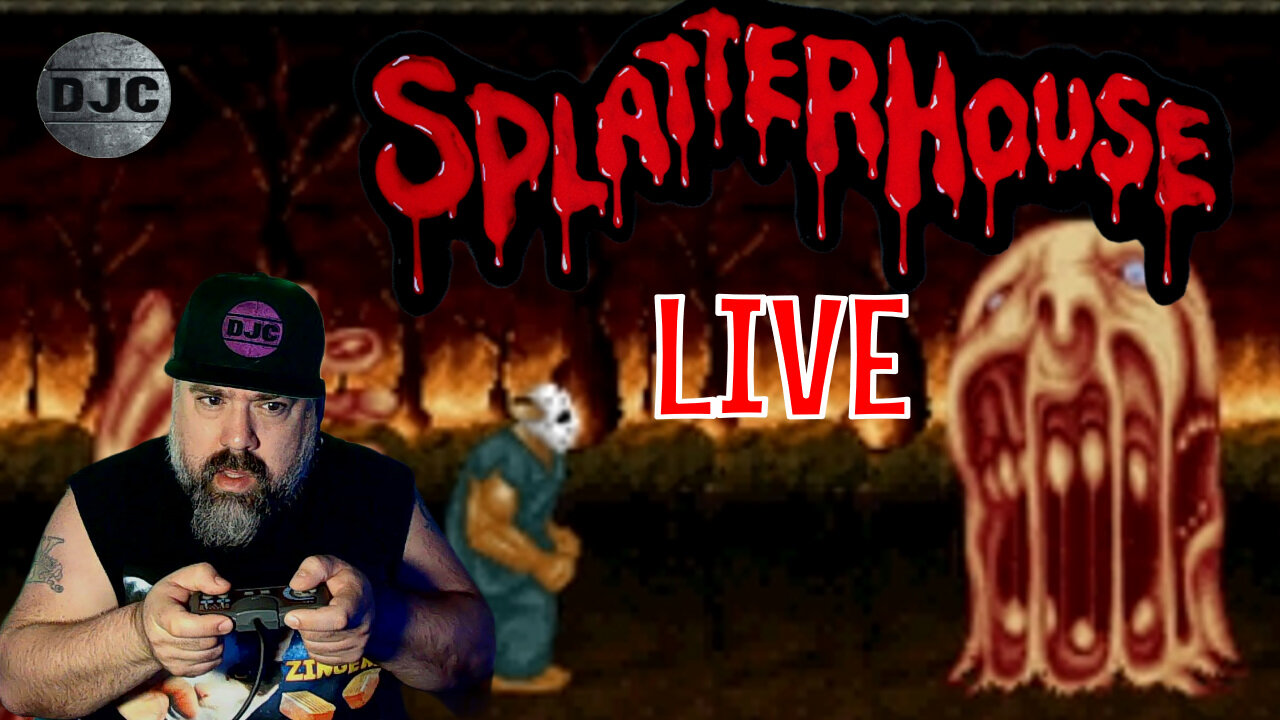 Splatterhouse - LIVE - with DJC