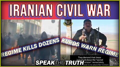 BREAKING: Iran Murders Protesters AND RAID HOSPITALS | Kurds Warning Regime!