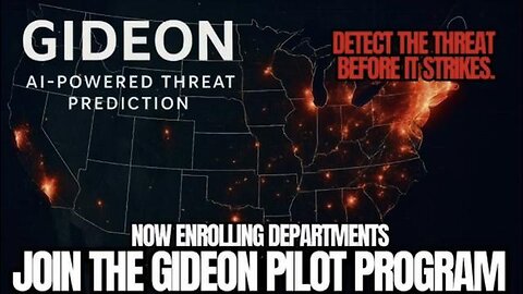 🚨⚠️A Call For An Uprising GIDEON - Trump Praises Pre-Crime Unit - Pumpkin Day Psyop - LUNCH BREAK