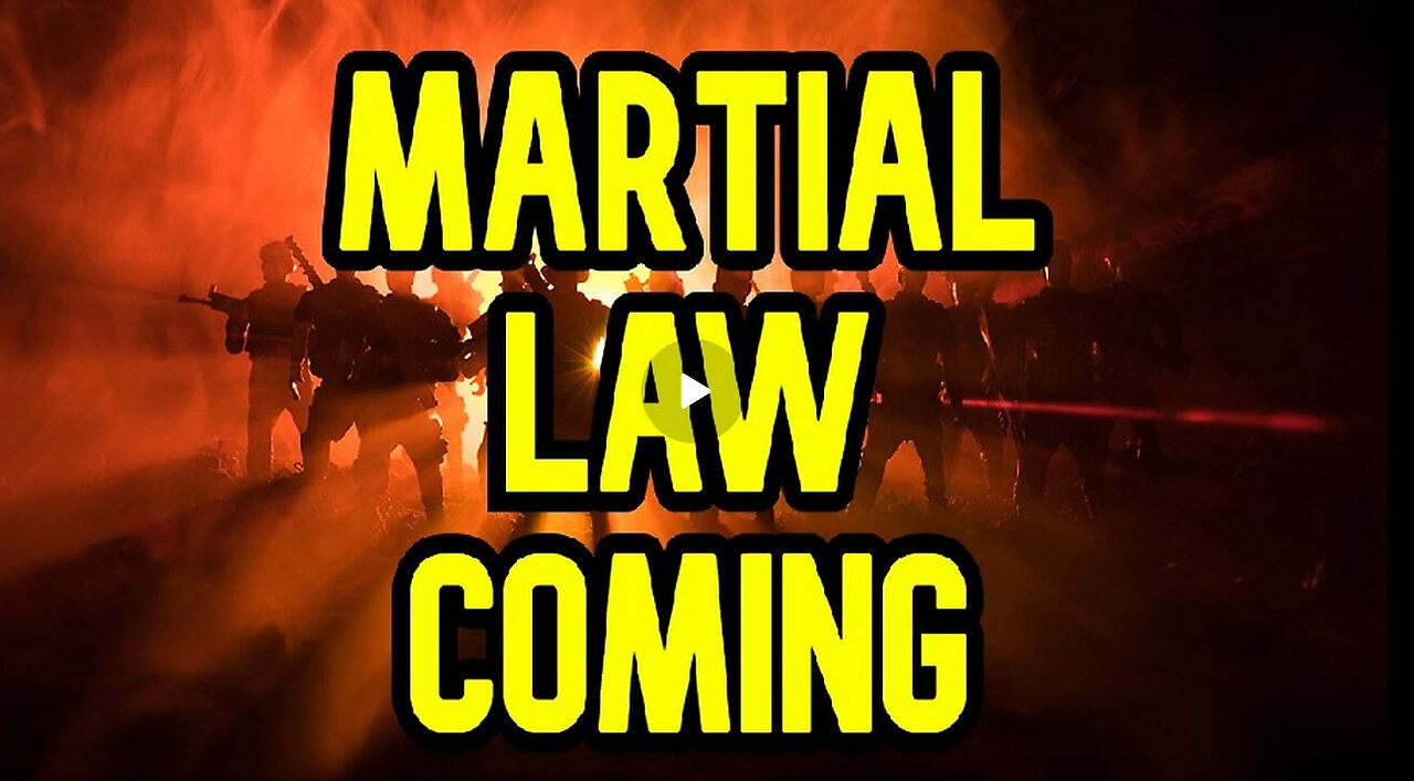 BREAKING Martial Law Ready to Be Enforced Nationwide!