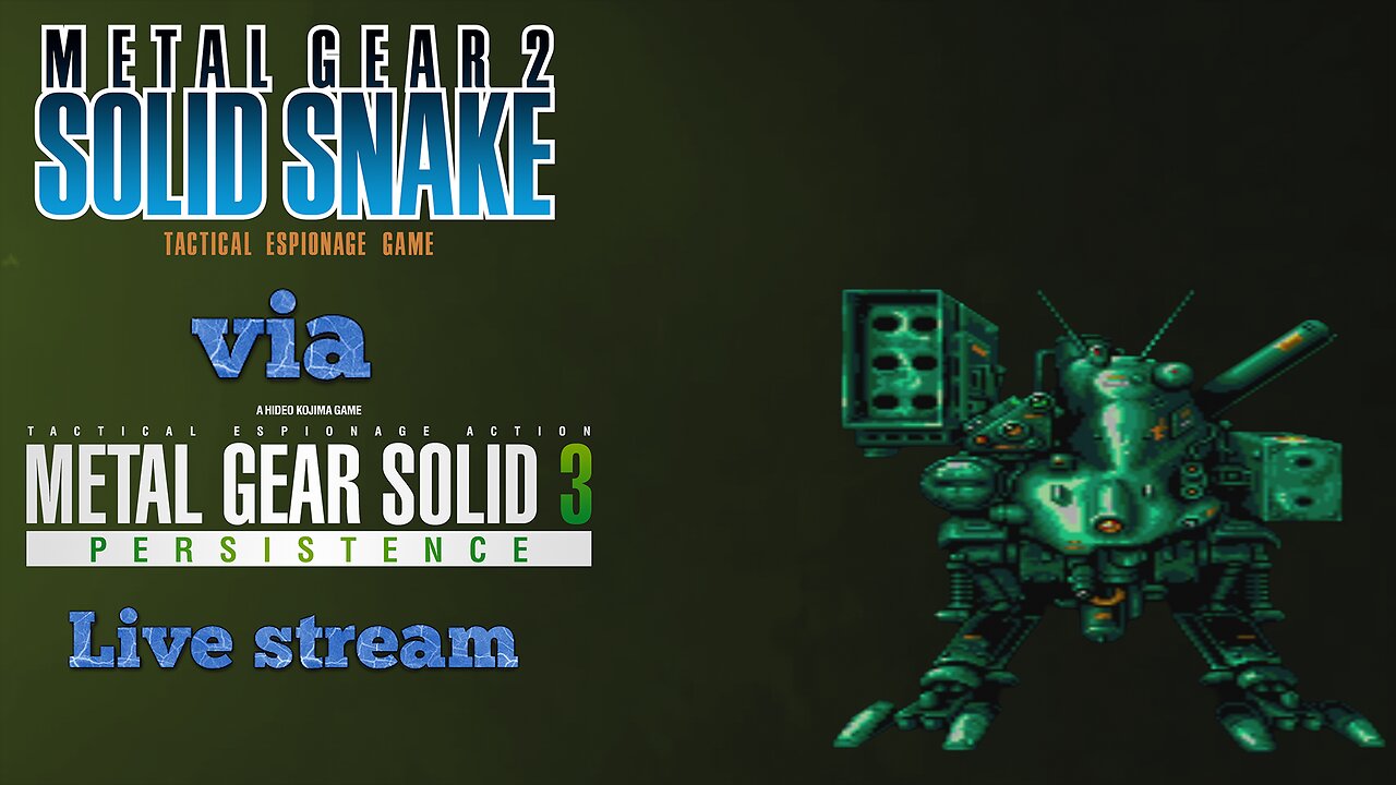 Metal Gear 2: Solid Snake (MSX2) via MGS3: Persistence (PS2) part 2