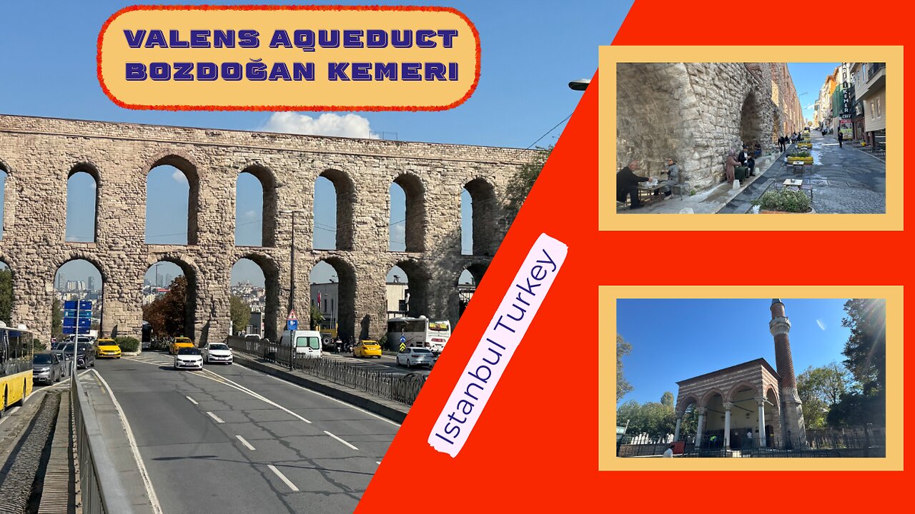 Roman Engineering Marvel: The 4th-Century Valens Aqueduct of Constantinople - Istanbul Turkey 2025
