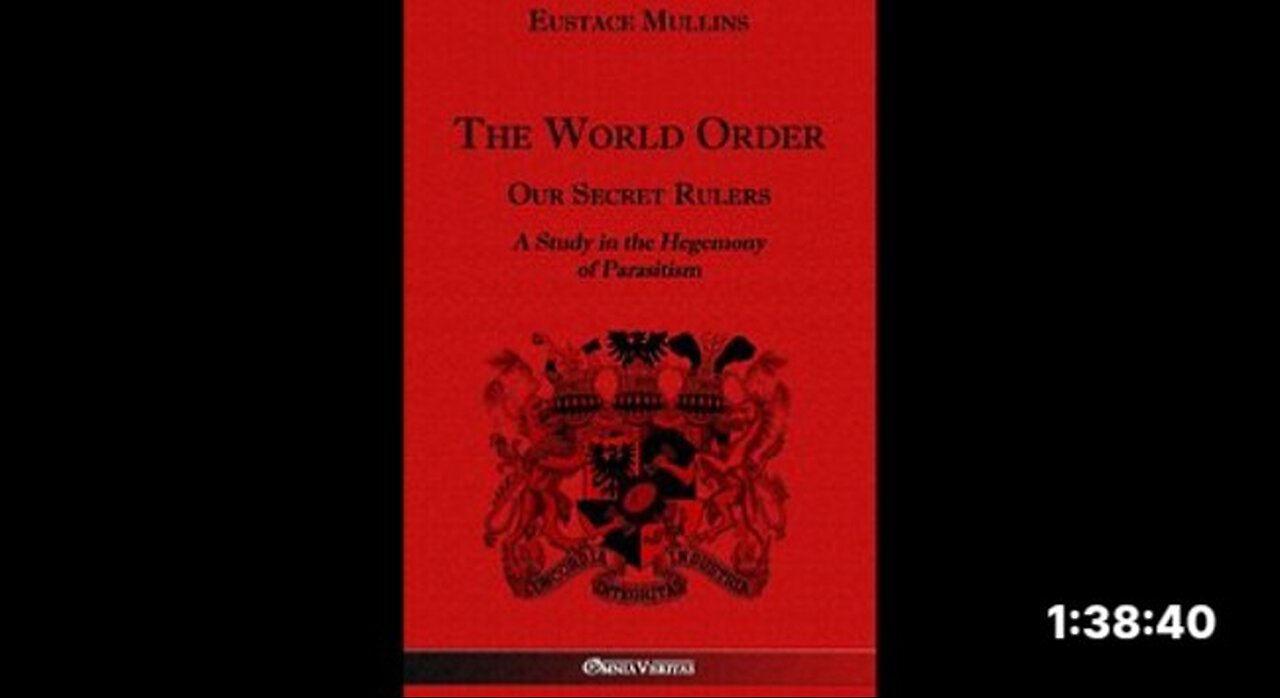 Eustace Mullins: Neo Zionist Order. Who RULES your RULERS (2005)