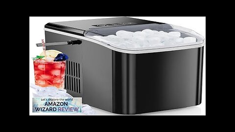 DUMOS Countertop Ice Maker Portable Ice Machine Self-Cleaning 9 Cubes in 6 Review