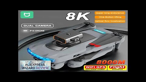 MIJIA P15 Drone 4K Professional Camera 8K GPS HD Aerial Photography Dual-Camera Review