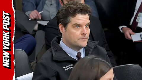 Disgraced ex-Rep. Matt Gaetz sports unbelievable jacket to Department of War briefing