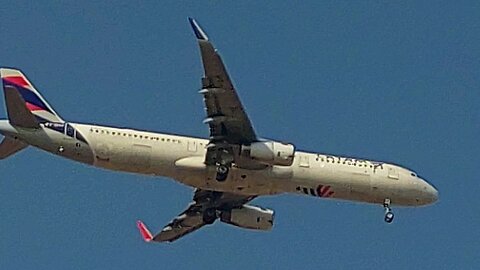 Airbus A321 PT-MXP coming from Guarulhos to Fortaleza