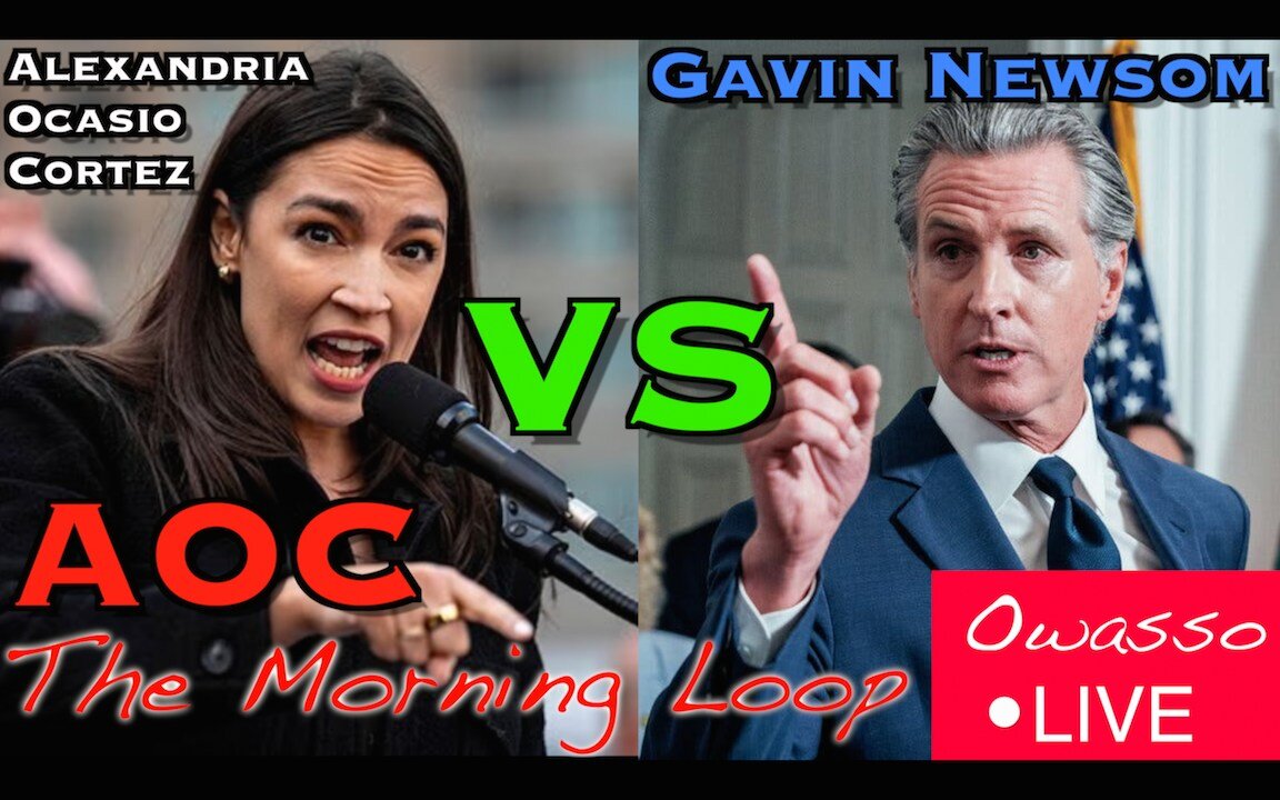 AOC Vs Newsom