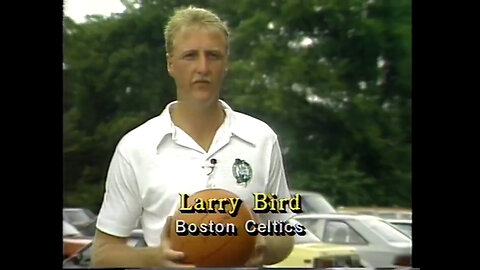 Circa 1991 - Larry Bird Indiana 'Buckle Up For Life' Spot
