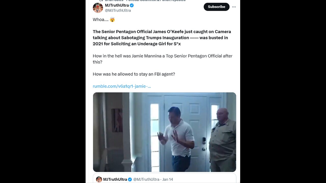 How in the hell was Jamie Mannina a Top Senior Pentagon Official after this?