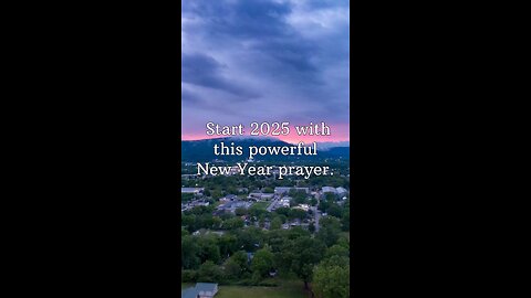 New Year Prayer 2025 | Jeremiah 29:11 | God’s Blessings & Guidance