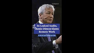 Leaked Audio Reveals JP Morgan CEO Going Off on Young Staffers Wanting to Work from Home