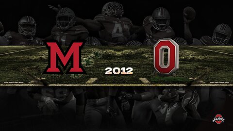 Miami (OH) at Ohio State (09.01.2012) [FULL GAME]