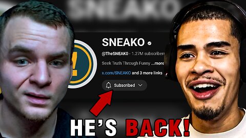 SNEAKO Unbanned From YouTube - Ware Reacts