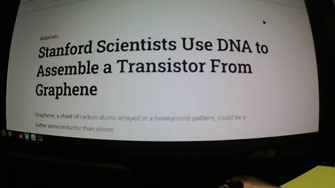 Scientists Use DNA to Assemble a Transistor From Graphene