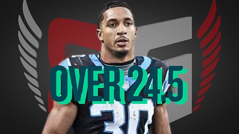 Chuba Hubbard OVER 24.5 Yards?! Sneaky Wild Card Prop vs Rams